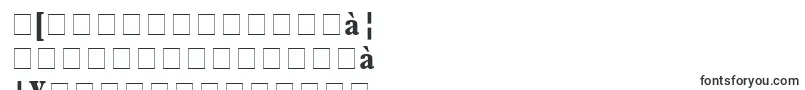 Fonte TerminusBlackCondensedSsiBoldCondensed – fontes bengalis